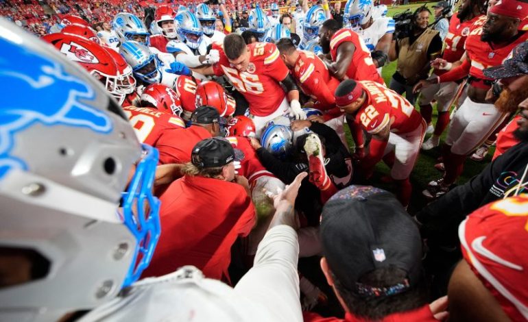  Lions standout suspended for striking Chiefs receiver after game