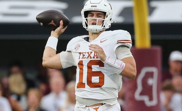  Arch Manning injury update: Texas QB questionable vs Vanderbilt