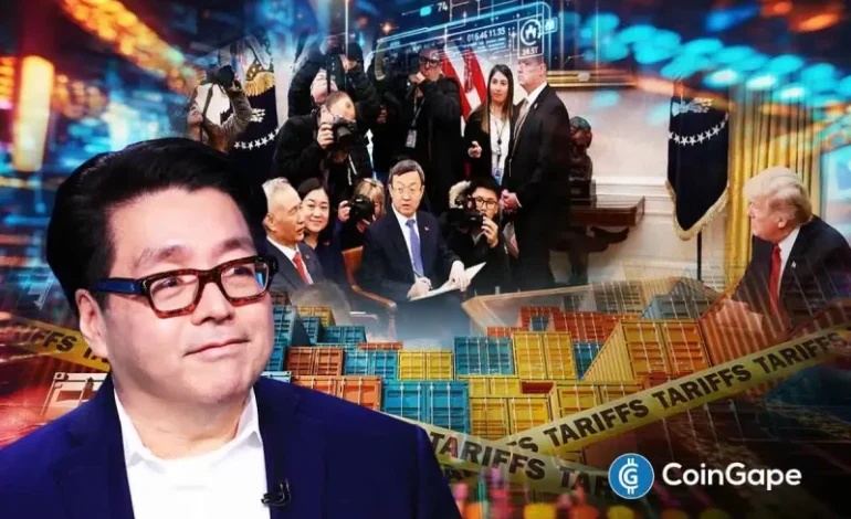  BitMine’s Tom Lee Calls Dip Golden Opportunity as Trump Sets Meeting With China on U.S. Tariffs