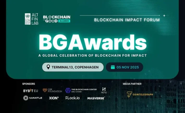  Blockchain for Good Alliance and UNDP AltFinLab Launch Blockchain Impact Forum