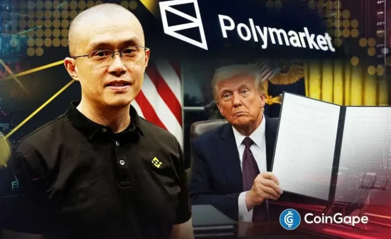  Changpeng Zhao Comeback? PolyMarket Set 62% Odds of Binance Return by December Following Trump Pardon