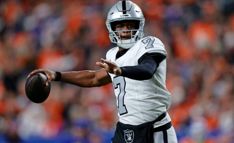  Latest injury update on Raiders QB Geno Smith