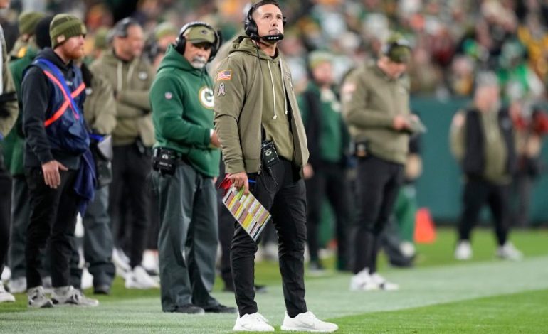  Packers’ Matt LaFleur addresses job security after loss to Eagles