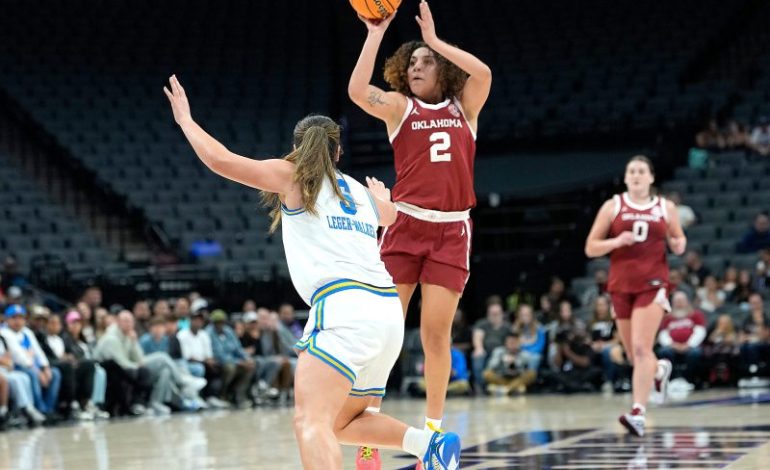  UCLA stops Oklahoma in early top-10 women’s basketball showdown