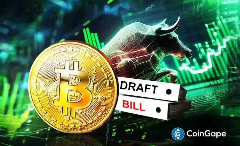  Bitcoin Price Eyes Bulls as Crypto Market Structure Bill Draft Finally Drops