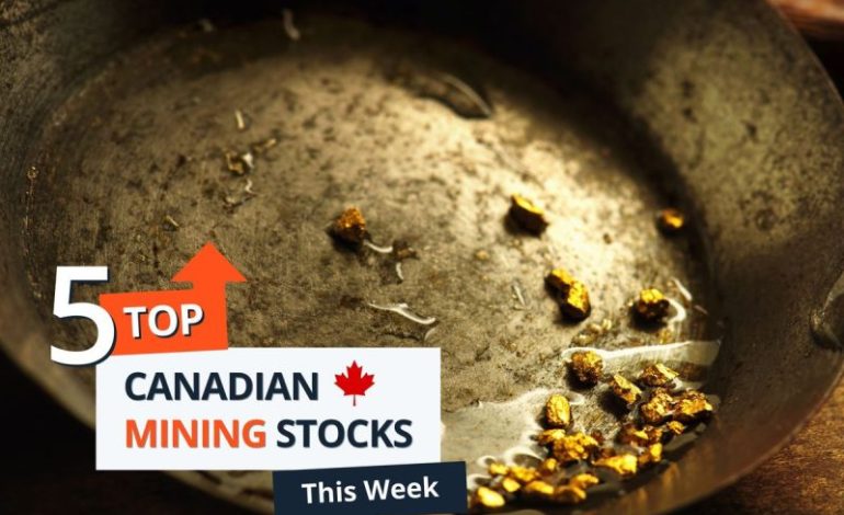  Top 5 Canadian Mining Stocks This Week: Quarterback Resources Scores with 160 Percent Gain