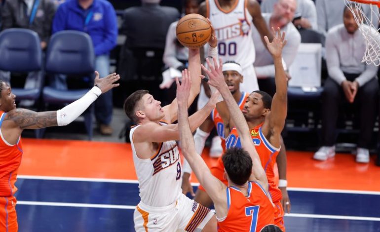  Grayson Allen ejected from Suns’ NBA Cup game for hard foul