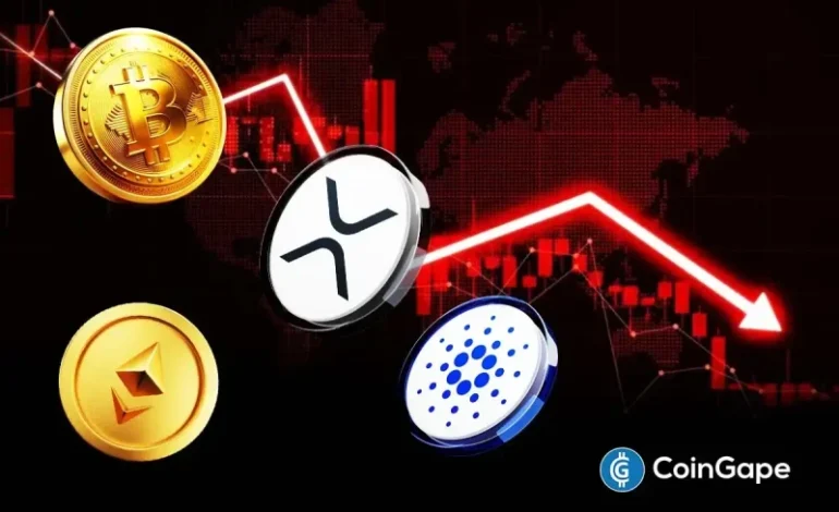  Why Bitcoin, Ethereum, XRP, and ADA Prices Are Falling Today